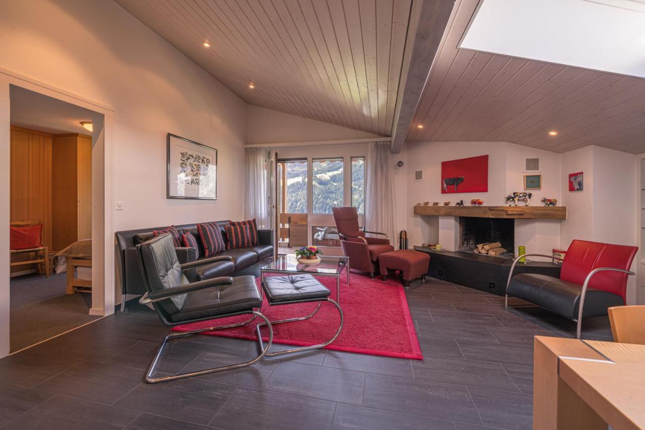 Chalet Primula Penthouse Wengen Ngoại thất bức ảnh