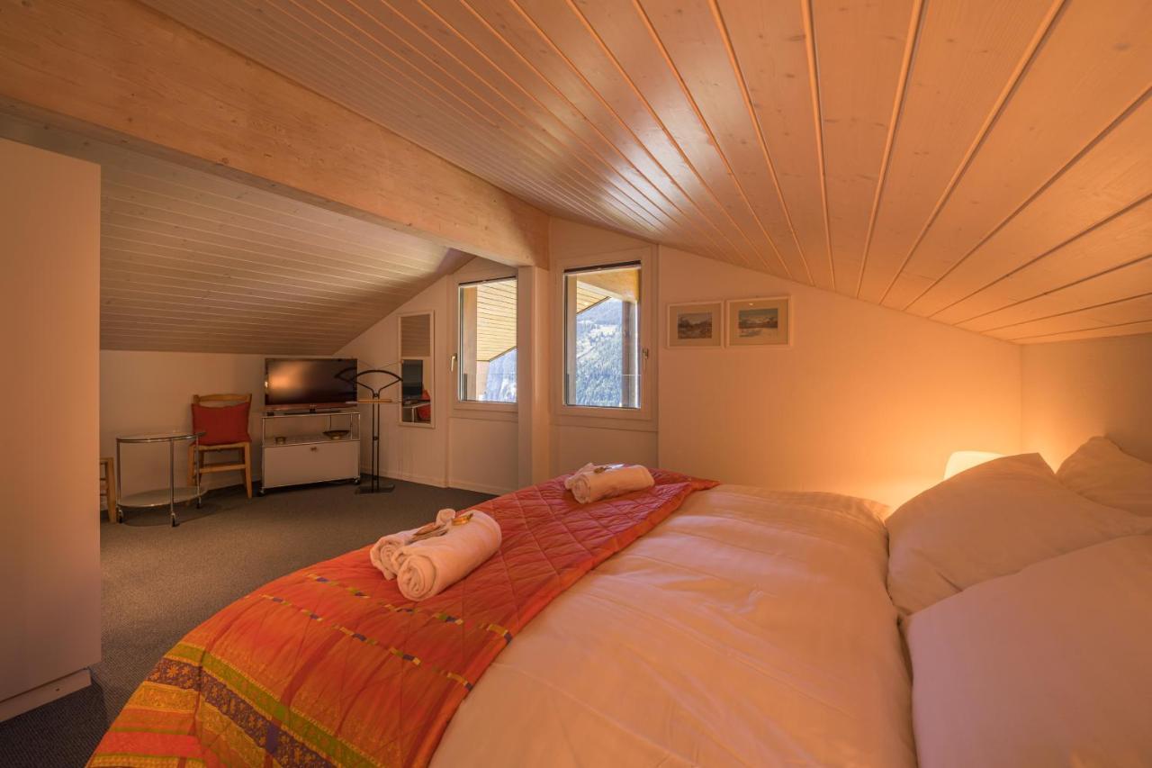 Chalet Primula Penthouse Wengen Ngoại thất bức ảnh
