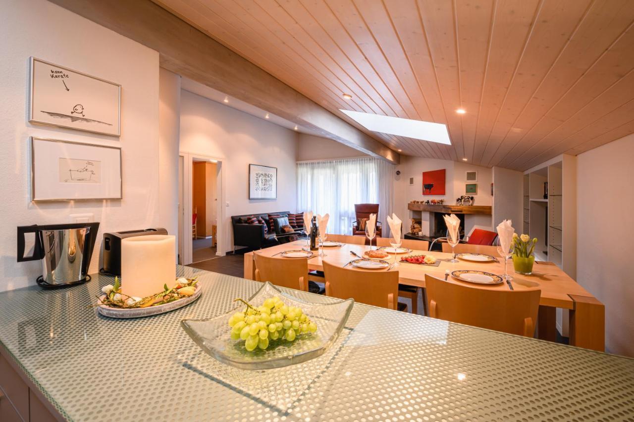 Chalet Primula Penthouse Wengen Ngoại thất bức ảnh