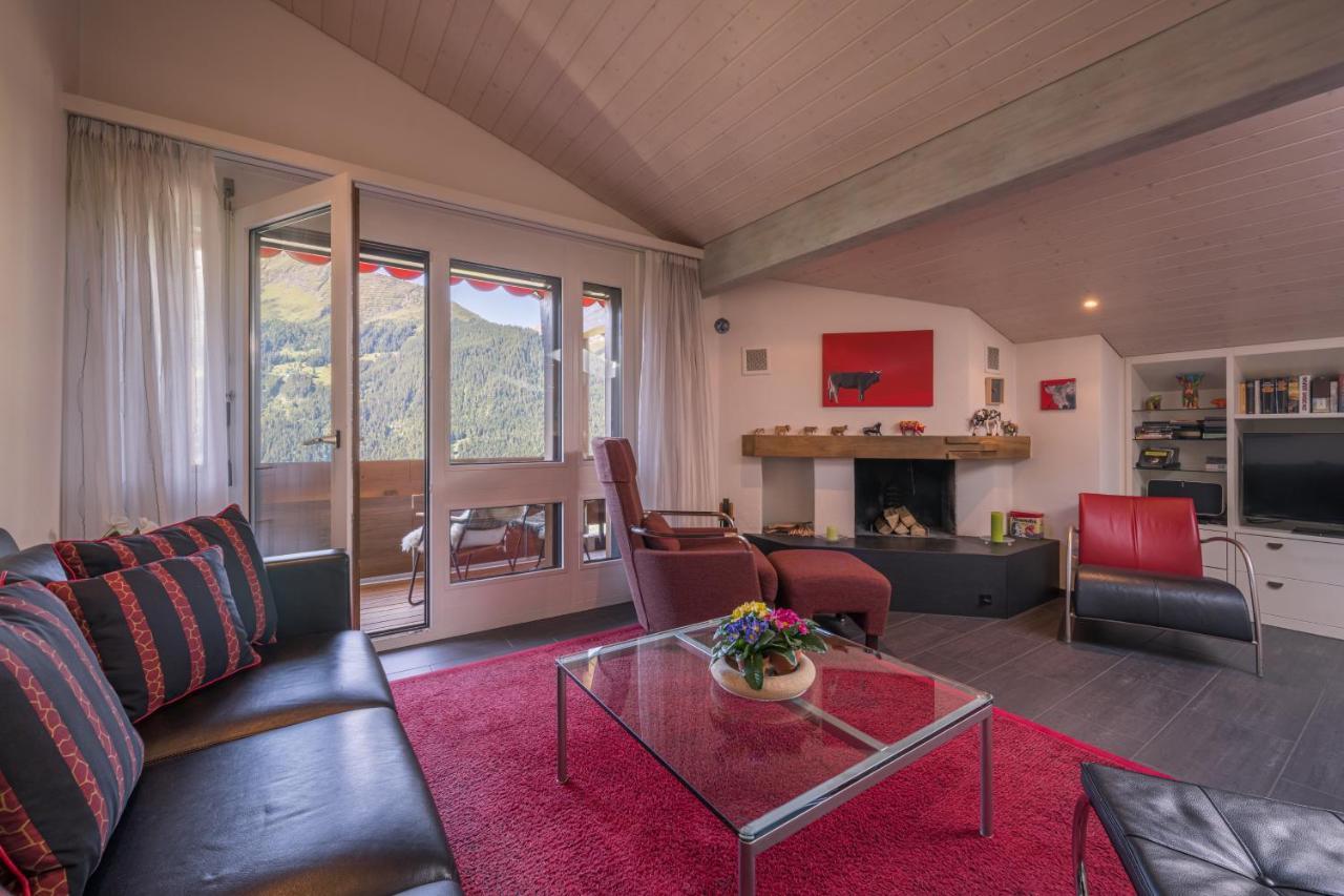 Chalet Primula Penthouse Wengen Ngoại thất bức ảnh