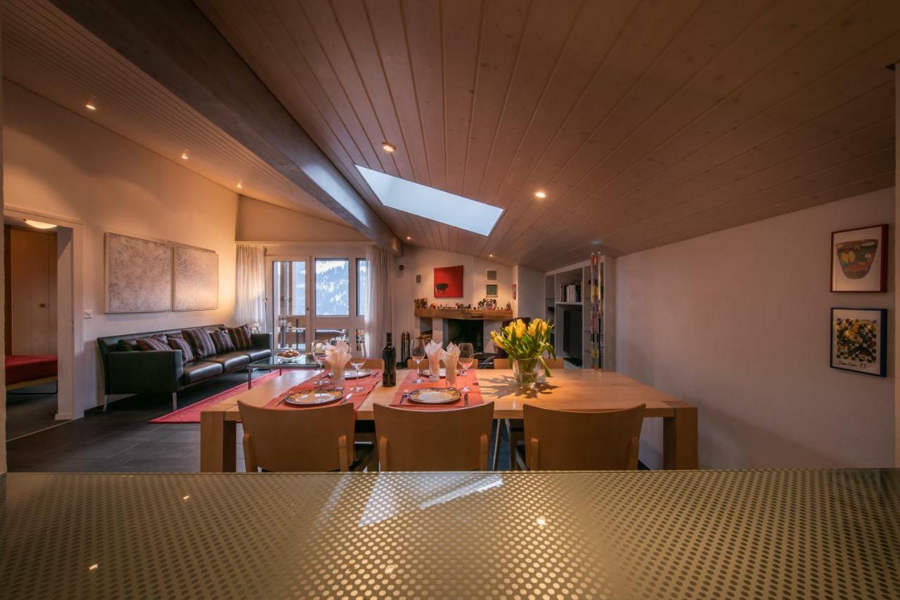 Chalet Primula Penthouse Wengen Ngoại thất bức ảnh