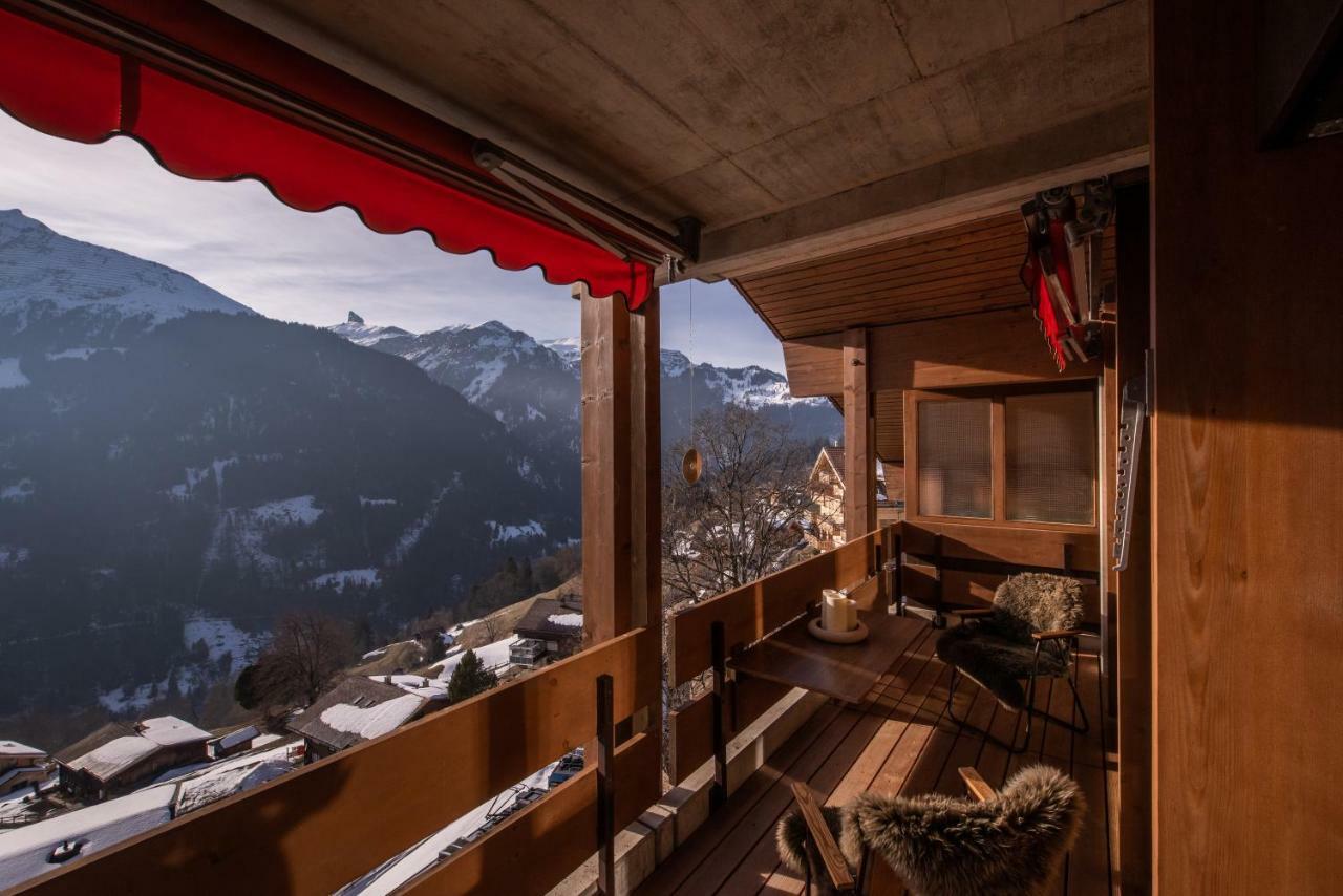 Chalet Primula Penthouse Wengen Ngoại thất bức ảnh